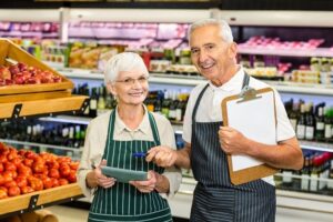 Seniors working part time is beneficial for overall wellness.