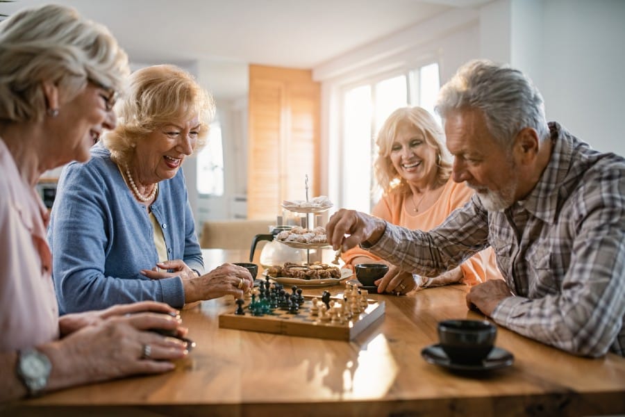 Although there are some concerns with aging in place, the benefits of having familiar surroundings and entertaining friends makes it worth the challenges.