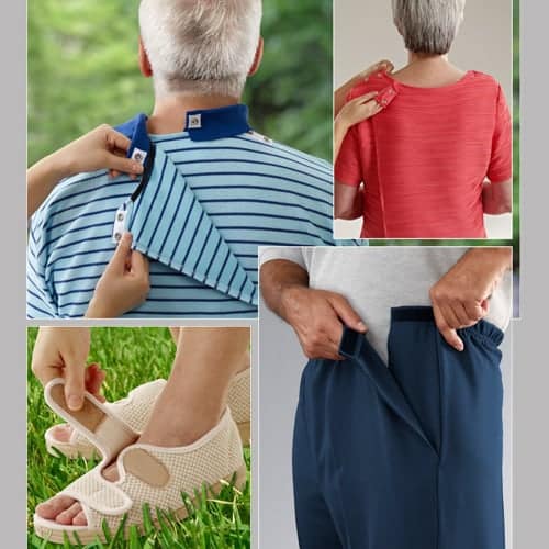 Adaptive Clothing makes a seniors life easier and maintains their independence and dignity.