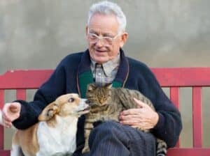 Pets and their owners have a special bond that help to deal with isolation & loneliness by their devotion to each other.