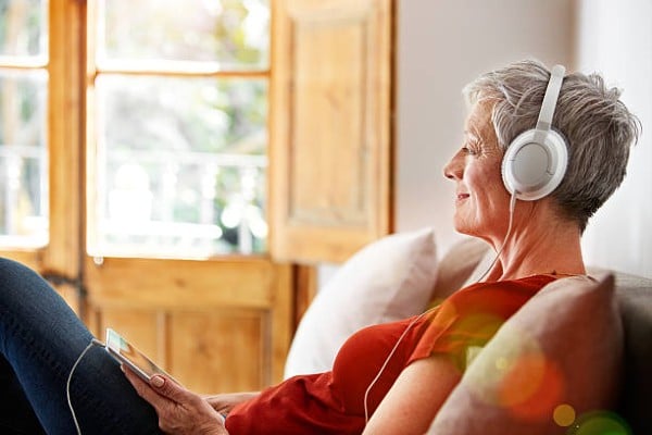 New technology like AuraCast is great for hearing every word even with hearing loss.