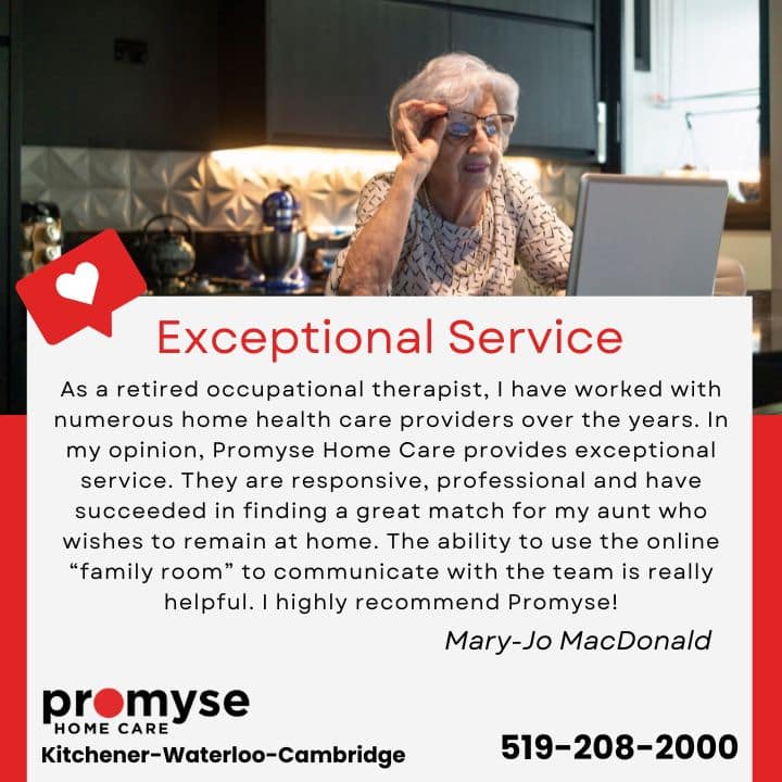 Exceptional Service Testimonial