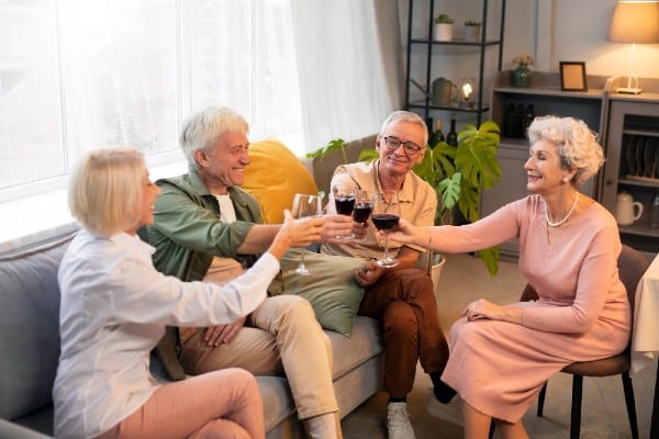 Independent living communities are vibrant hubs of social activity.