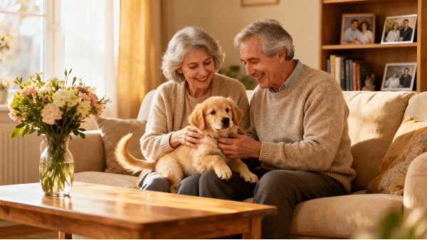 Pets are good therapy for older adults