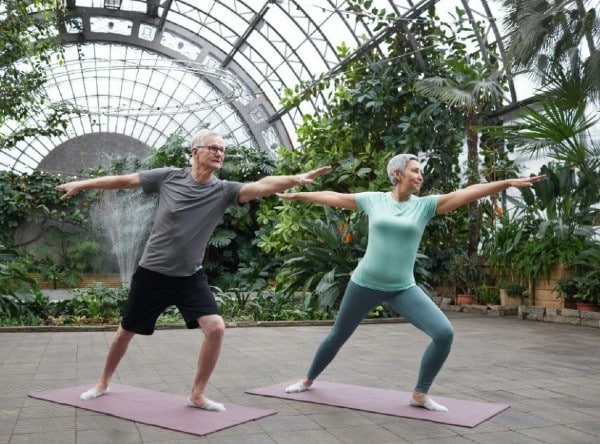 Gentle stretching, yoga and strength training with LiveWell Physiotherapy.