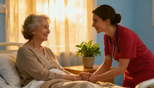 compassionate care for Senior in hospital