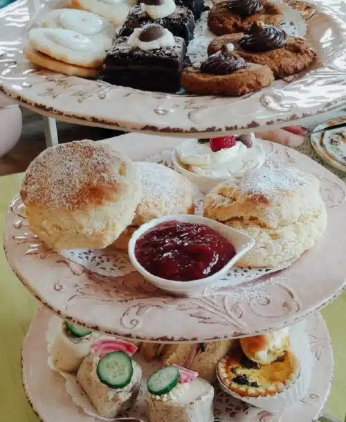 Afternoon Tea Tray at Abigal's