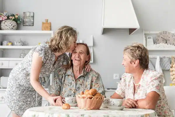Showing compassion and love to a loved one with dementia